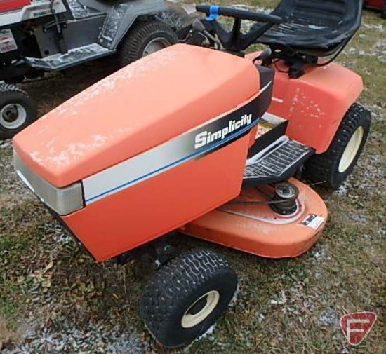 Simplicity 16LTH hydro-static lawn tractor with 44" deck, 16 HP B&S engine