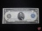 1914 $5 Federal Reserve Note horse blanket 8-H VF to XF