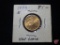 1892 S $5 Gold U.S. Half Eagle coin AU to unc.