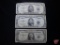 (2) 1953 A $5 Silver Certificates, both VG to F