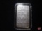 Faith Hope Love 1985 Christmas .999 Fine Silver 1 Troy Oz. bar