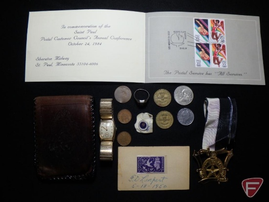 King George VI unused 3 D Postage Revenue Stamp