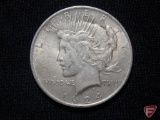 1924 Peace Dollar, VF to XF