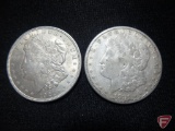 1921 Morgan Silver Dollar AU, 1921 S Morgan Silver Dollar F to VF