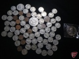 (46) Dateless Buffalo Nickels, (10) partial and full-date Buffalo Nickels,