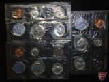 (3) 1964 U.S. Mint proof sets sealed missing outer packaging