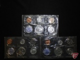 (3) 1963 U.S. Mint proof sets sealed missing outer packaging