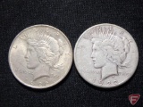 1922 S Peace Dollar VG to F