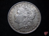 1903 Morgan Silver Dollar XF to AU, squiggly lines where mint mark should be