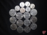 (12) Misc. date non-silver Ike Dollars, (2) 1979 Susan B. Anthony Dollars,