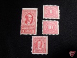 Documentary United States Internal Revenue L. Woodbury 1 dollar stamp