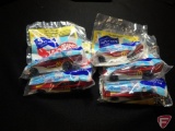 (5) 1992 McDonalds Hot Wheels Funny Cars in original packaging