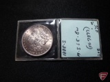 1888 S Morgan Silver Dollar unc. with light toning