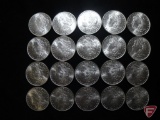 Original BU roll of 1885 Morgan Silver Dollars