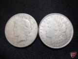 1921 Morgan Silver Dollar XF to AU