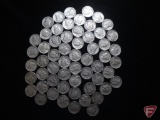 (58) Mercury Dimes avg. circ. some early dates