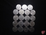 (13) Misc. non-silver Ike Dollars mostly BU, (6) non-silver Bicentennial Ike Dollars mostly BU