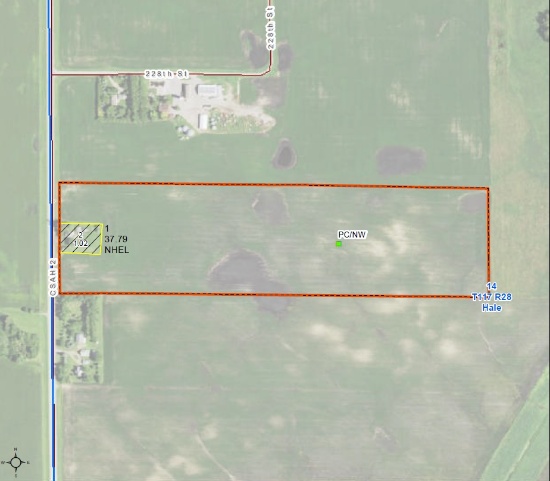 38.19 Acres of McLeod County Farm Land