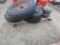 Asst. utility tires on steel rims