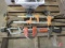 Wood working clamps, c-clamps, and plastic vise