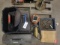 Jig saw, drill bits, tool cases, cordless drill 9.6v, screwdrivers, flaring tool, grinding discs
