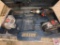 Bosch 18v cordless drill, (2) batteries marked bad, and case
