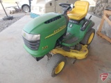 John Deere L120 22 hp V-Twin riding lawn mower with 48