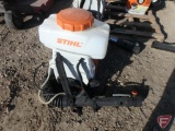 Stihl SR450 backpack chemical blower with 14L tank
