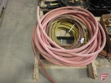 Air hoses, some without fittings, 1/2