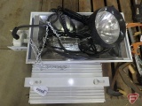Sun System HPS 400 watt grow light with lamp and controller; and Night Blaser 12v