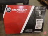 Mercury outboard 3-blade RH propeller 14-1/4