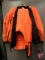 Gander Mountain blaze orange coat size 2XL and Gander Mountain blaze orange overalls size 2XL