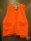 Northwest Territory blaze orange hunting vest size XL