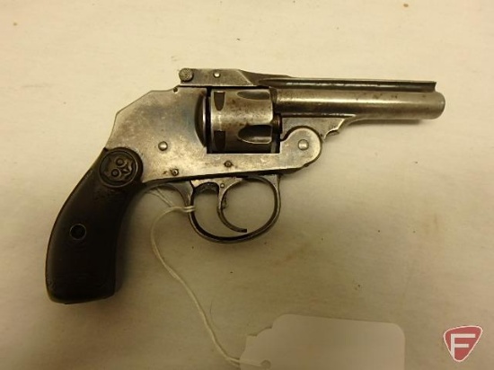 Iver Johnson Safety Automatic Hammerless 2nd Model .32CF double action revolver