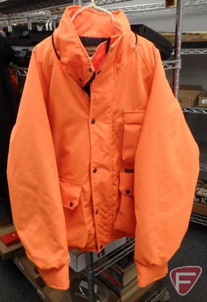 Remington blaze orange jacket size L 