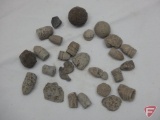 Civil War battlefield recovered bullets