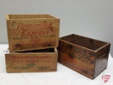 Wood ammo crates (3)