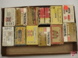 12 gauge ammo approx. (260) rounds, #4, #5, #6, #8, BB, vintage boxes