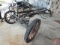 Model TT truck chassis frame, wood spoke wheels