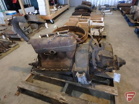Ford Model T engine with transmission, sn 11245238