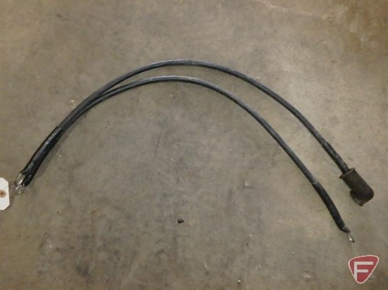 (2) battery cables
