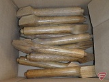 (12) wood wheel spokes for (1) wheel, NOS