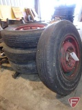(4) tires on rims