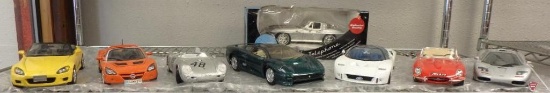 1963 Corvette telephone, Replica cars, Maisto Honda S2000 1:18, Maisto Opel Speedster 1:18,