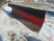Western 7 ft. straight blade snow plow with controls
