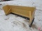 8ft snow pusher, universal skid steer attachment