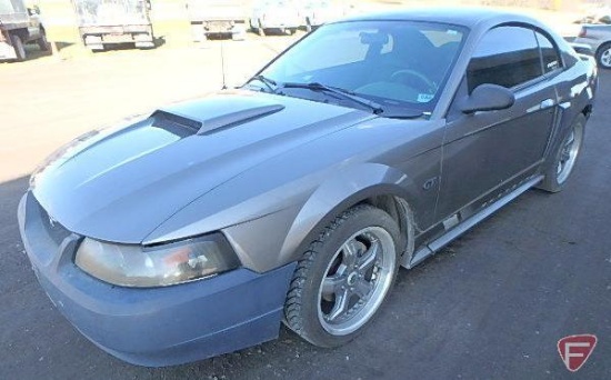 2002 Ford Mustang GT Passenger Car, VIN # 1FAFP42X32F192298