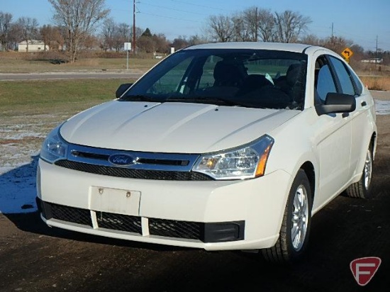 2009 Ford Focus Passenger Car, VIN # 1FAHP35N49W267503