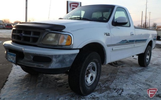 1997 Ford F-150 Pickup Truck, VIN # 1ftdf1827vkc64923