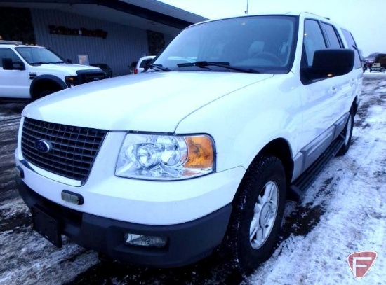 2004 Ford Expedition Multipurpose Vehicle (MPV), VIN # 1FMPU16L64LA52601